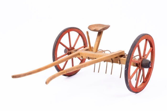 Fantastic Wooden Old Fashioned Rake Harrow For Hay - Handcrafted