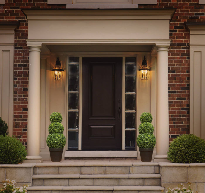 Faux Triple Boxwood Topiary