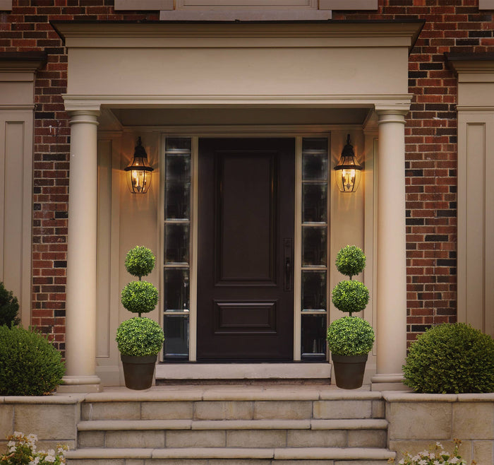Faux Triple Boxwood Topiary