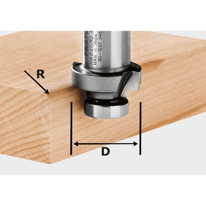 Festool Roundover Bit HW R6-OFK 500