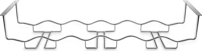 Final Touch - Under Cabinet 6 Bottle Wine/Glass Rack - FTR006