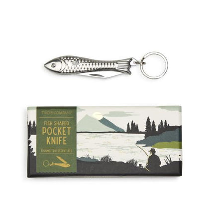 Fish Pocket Knife w/ Key Chain