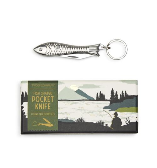 Fish Pocket Knife w/ Key Chain