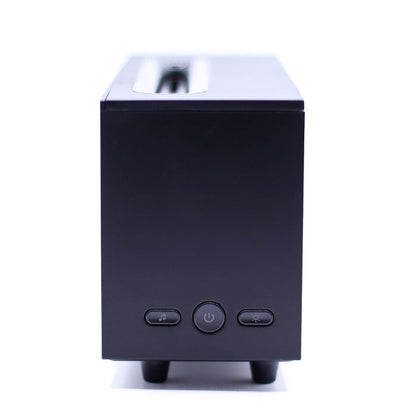 Flame Effect Aroma Diffuser with Birdsound - Black USB - Colour Change 🇬🇧