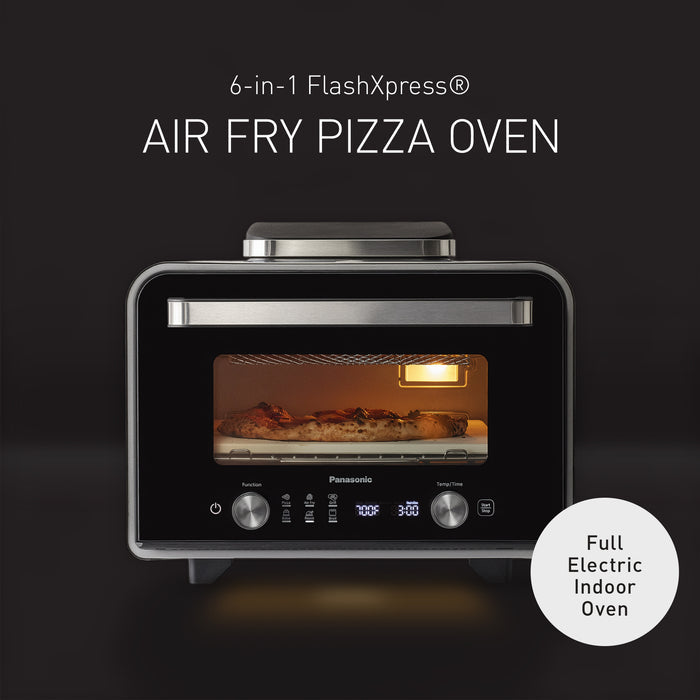 6-in-1 FlashXpress®
AIR FRY PIZZA OVEN
Full Electric Indoor Oven