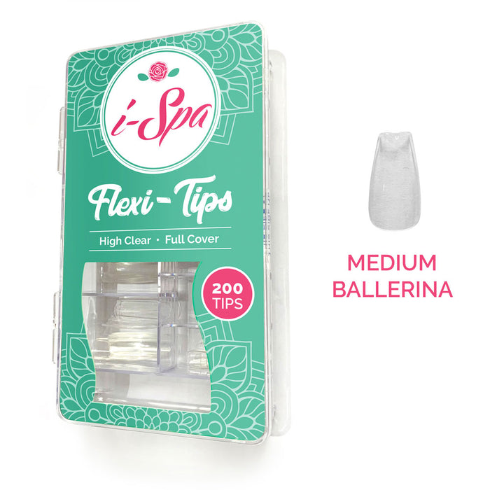 Flexi Tips | Full cover | Medium Ballerina 200's