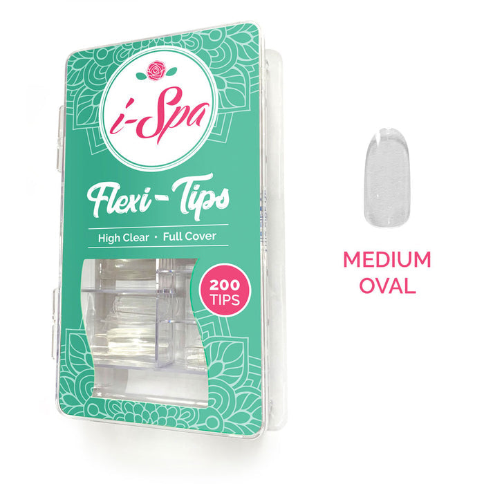 Flexi Tips | Full cover | Medium Oval 200's