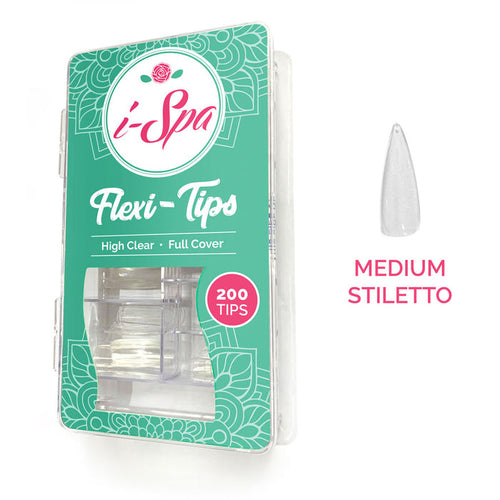 Flexi Tips | Full cover | Medium Stiletto 200's