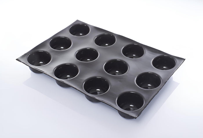 Flexipan - Round Cylinder Silicone Mold 24 Forms - 4.43 oz each