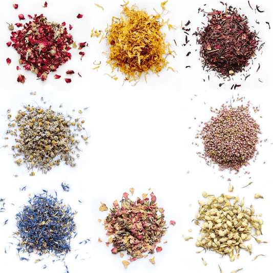 * Floral Botanical Sample Pack - 8 Dried Flower Varieties - NorthWood Candle & Craft