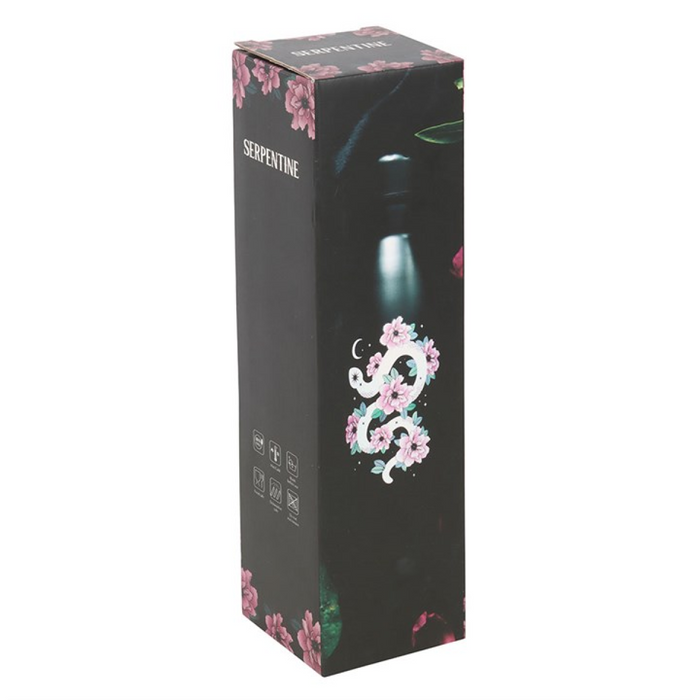Floral Snake Metal Water Bottle 🇬🇧