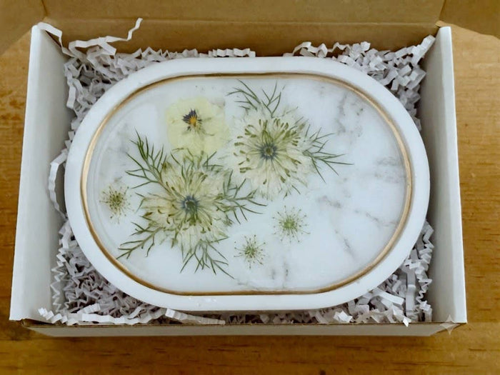 Floral Trinket Dishes