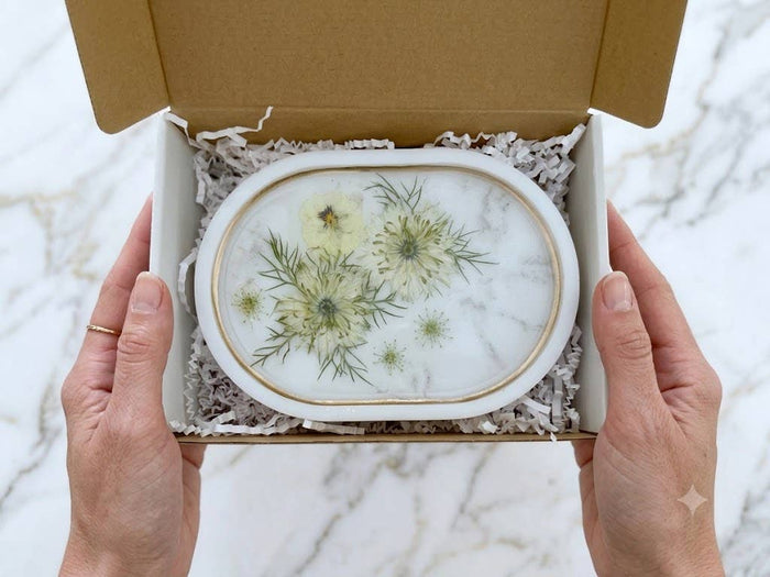Floral Trinket Dishes
