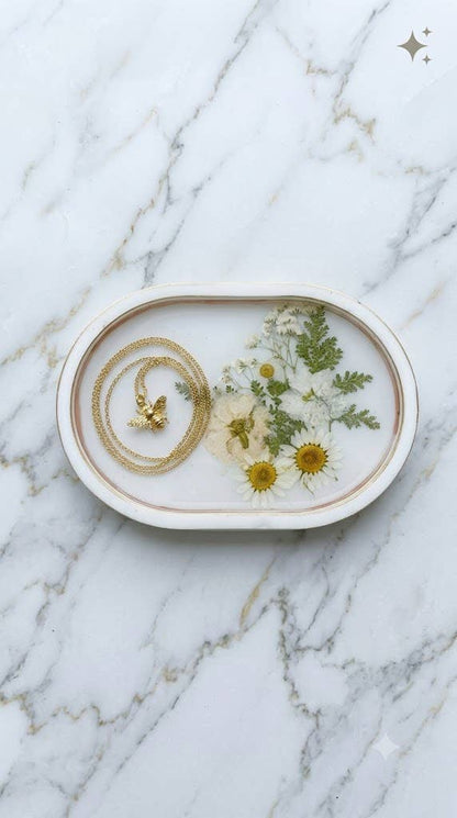 Floral Trinket Dishes