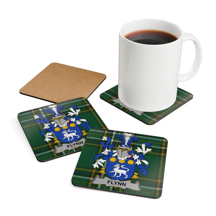 Flynn emblem Custom Beverage Coasters