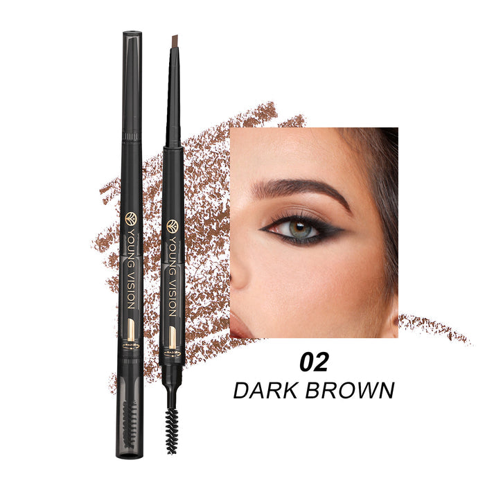 🌿FogSense™ 3-In-1 Waterproof Eyebrow Pencil – Smudge Proof Natural Brow Definer