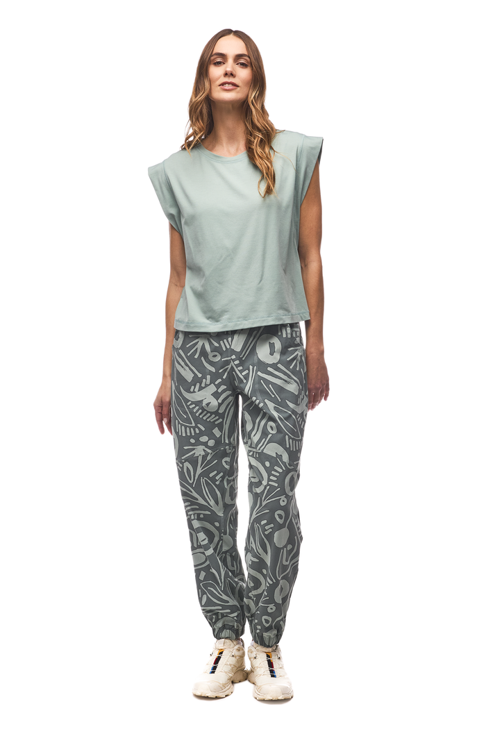 Forema Jersey Cap-sleeve Top