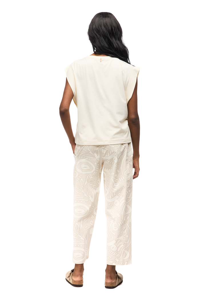 Forema Jersey Cap-sleeve Top