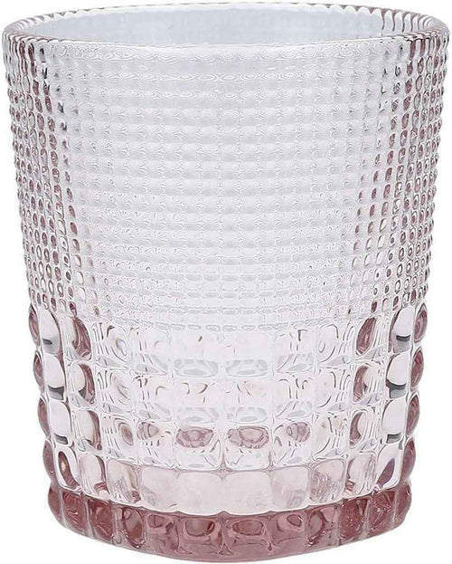 Fortessa - 11.5Oz Malcolm D&V Pink D.O.F Glasses, Pack of 6 - DV.MALCOLMPK.04 - DISCONTINUED