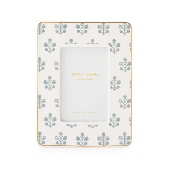Frame-Dusty Blue Floral