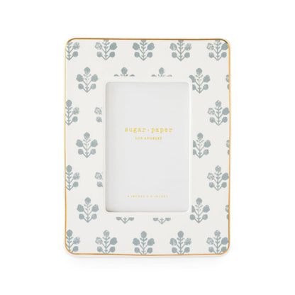 Frame-Dusty Blue Floral