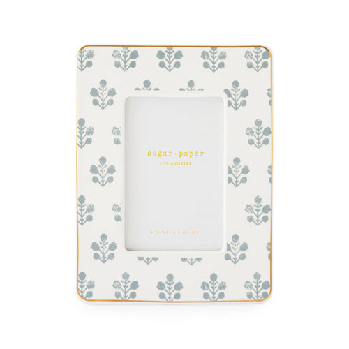 Frame-Dusty Blue Floral