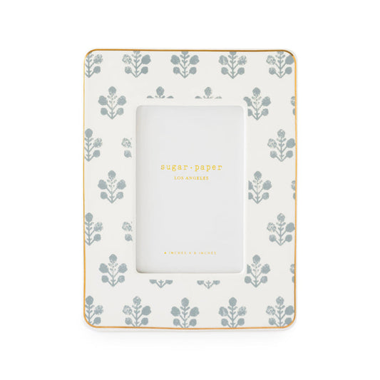 Frame-Dusty Blue Floral
