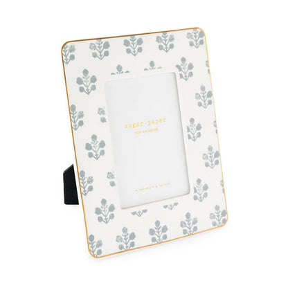 Frame-Dusty Blue Floral