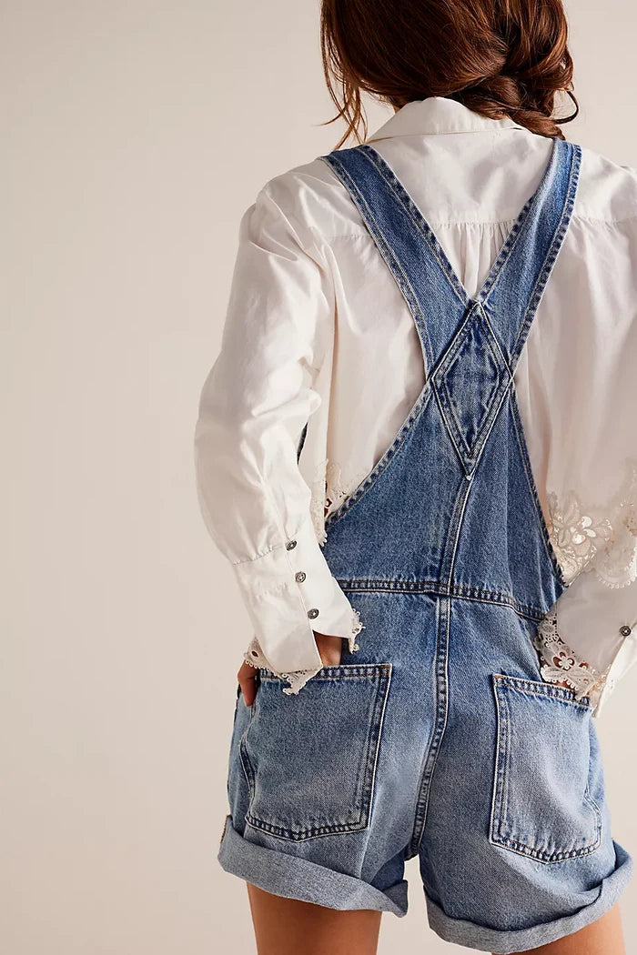 Free People Ziggy Shortalls (Follow Your Heart)