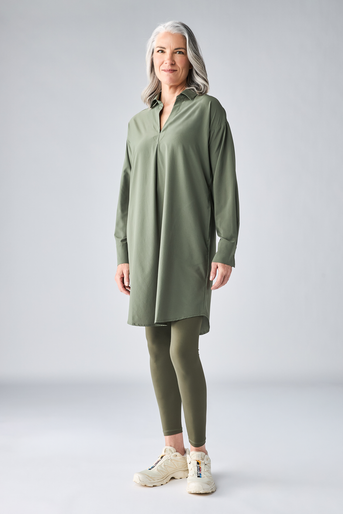 Frivol Light Woven Long Sleeve II Dress