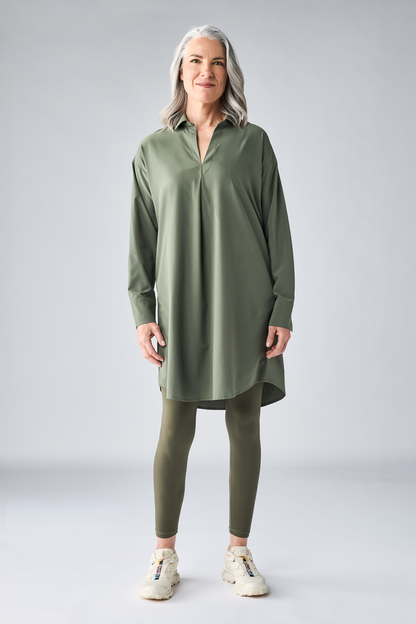 Frivol Light Woven Long Sleeve II Dress