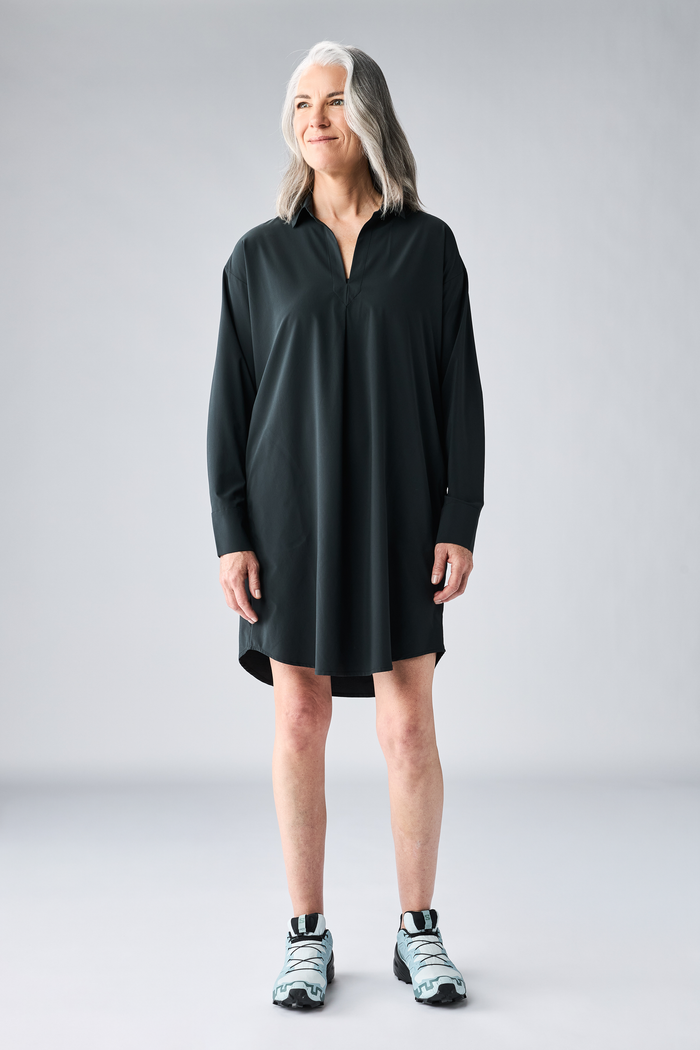 Frivol Light Woven Long Sleeve II Dress