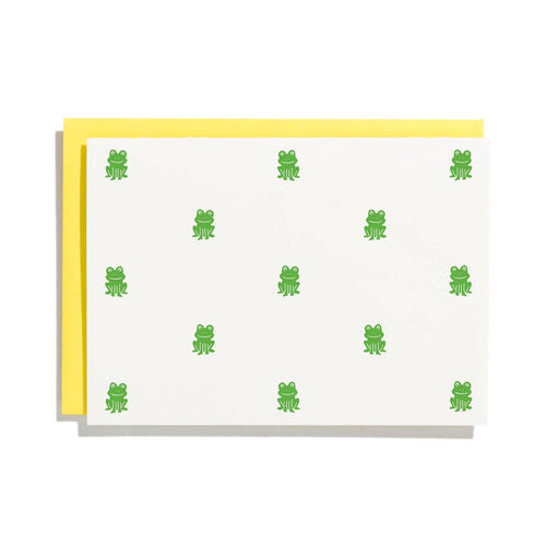 Frog Pattern Boxed Notes