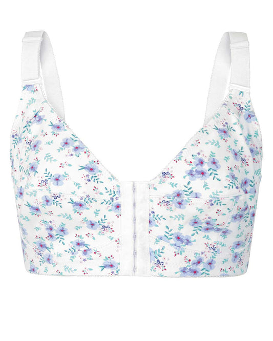 Front Fasten Bra - Floral