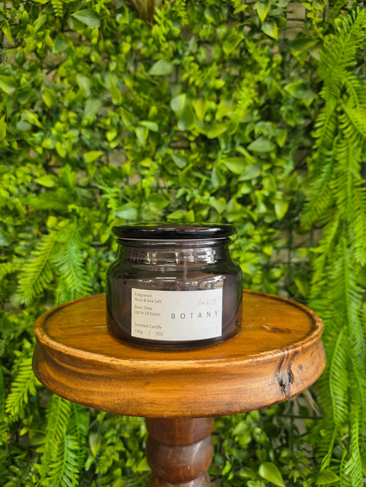 Frosted Glass Soy Candle