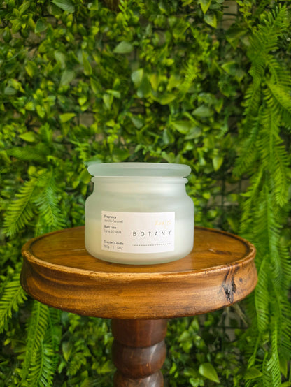 Frosted Glass Soy Candle