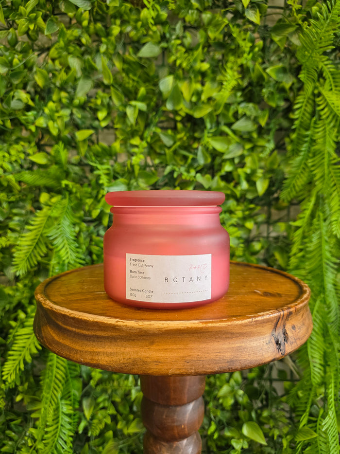 Frosted Glass Soy Candle