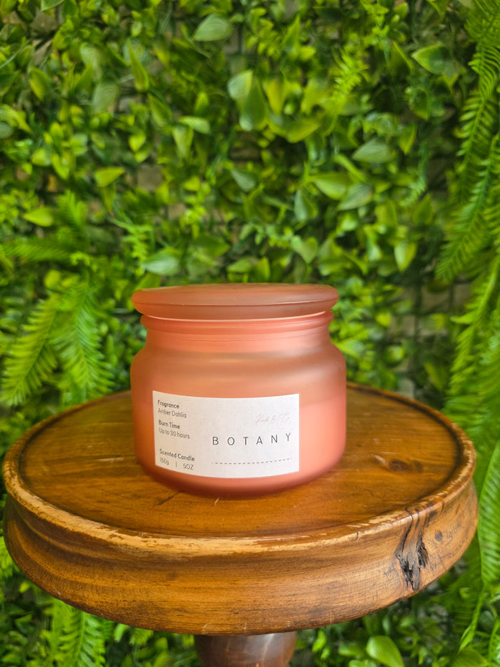Frosted Glass Soy Candle