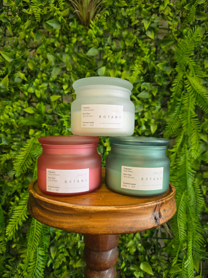 Frosted Glass Soy Candle