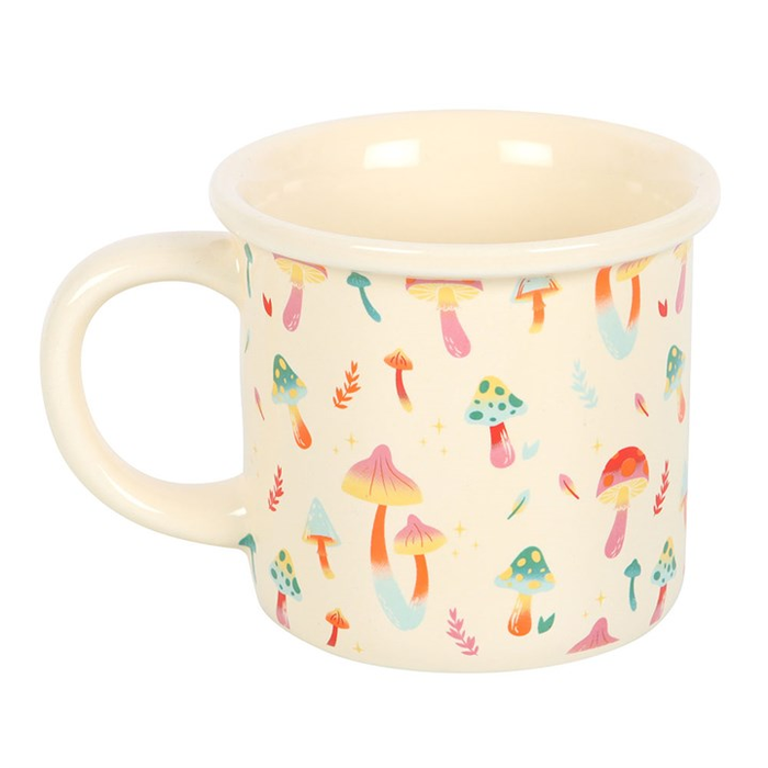 Funky Fungi Mushroom Print Mug 🇬🇧