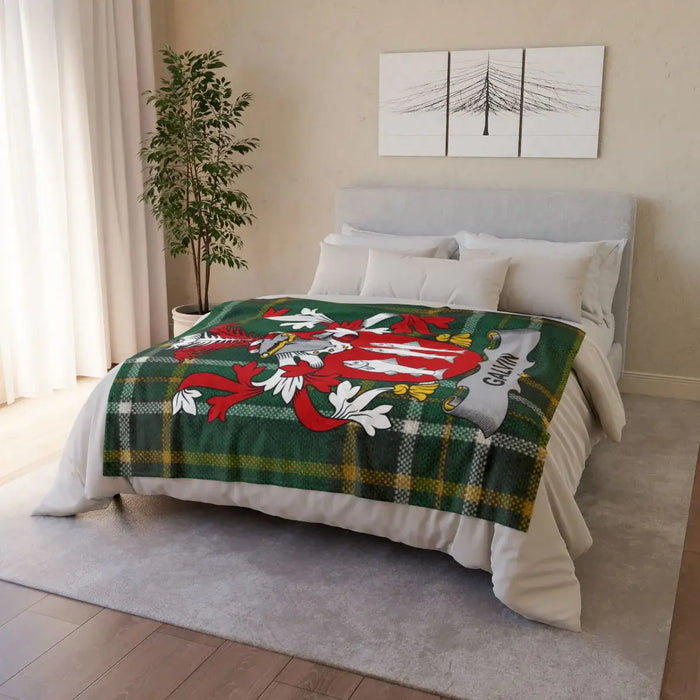 Stylish Home Decor Gawill Coat of Arms Bed Blanket