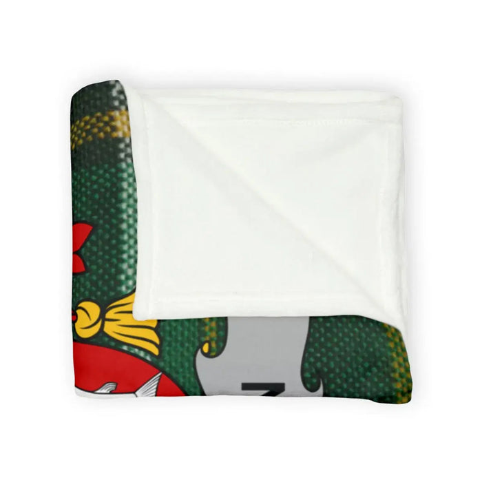 Colorful Graphic Design Cozy Fleece Blanket
