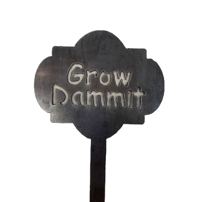 Garden Marker, Grow Dammit