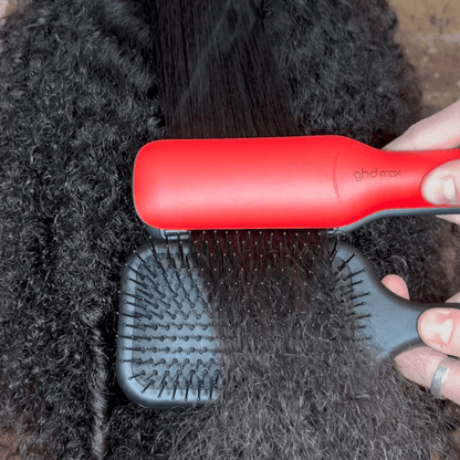GHD Beauty Electricals GHD Max Wide Plate Hair Straightener (Radiant Red)