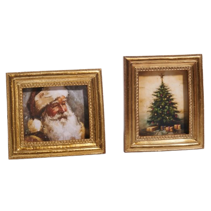 Gilded Christmas Framed Art