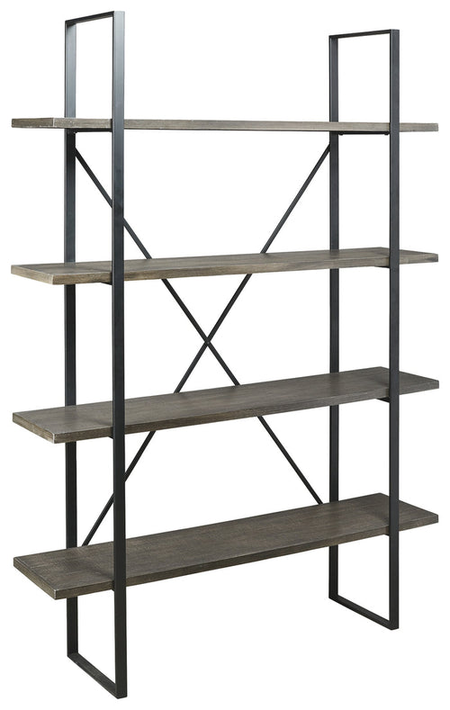 Gilesgrove A4000017 BlackGray Bookcase