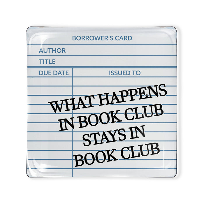 Glass Tray-Book Club