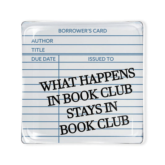Glass Tray-Book Club