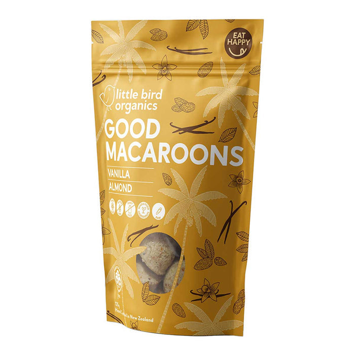 Little Bird Organics Good Macaroons - Vanilla and Almond_1