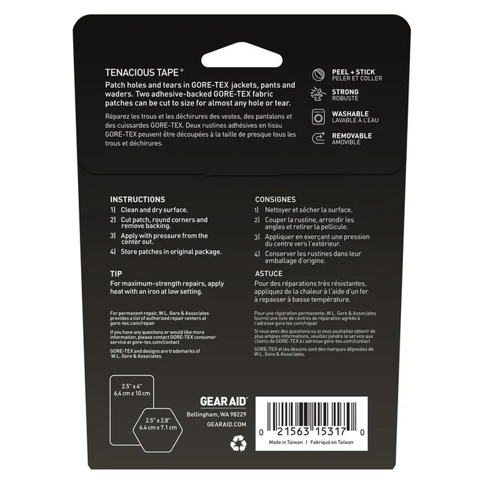 GORE-TEX Fabric Patches